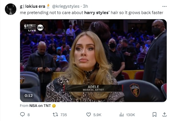 Memes por Harry Styles pelón