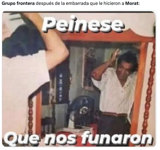 Memes funan a Grupo Frontera por no dar créditos a Morat al ganar en los Latin American Awards