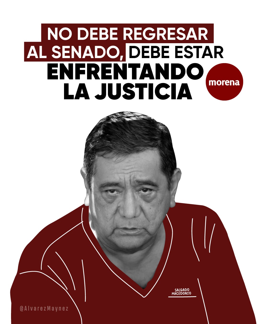 Movimiento Ciudadano asegura que Félix Salgado Macedonio debe enfrentar la justicia