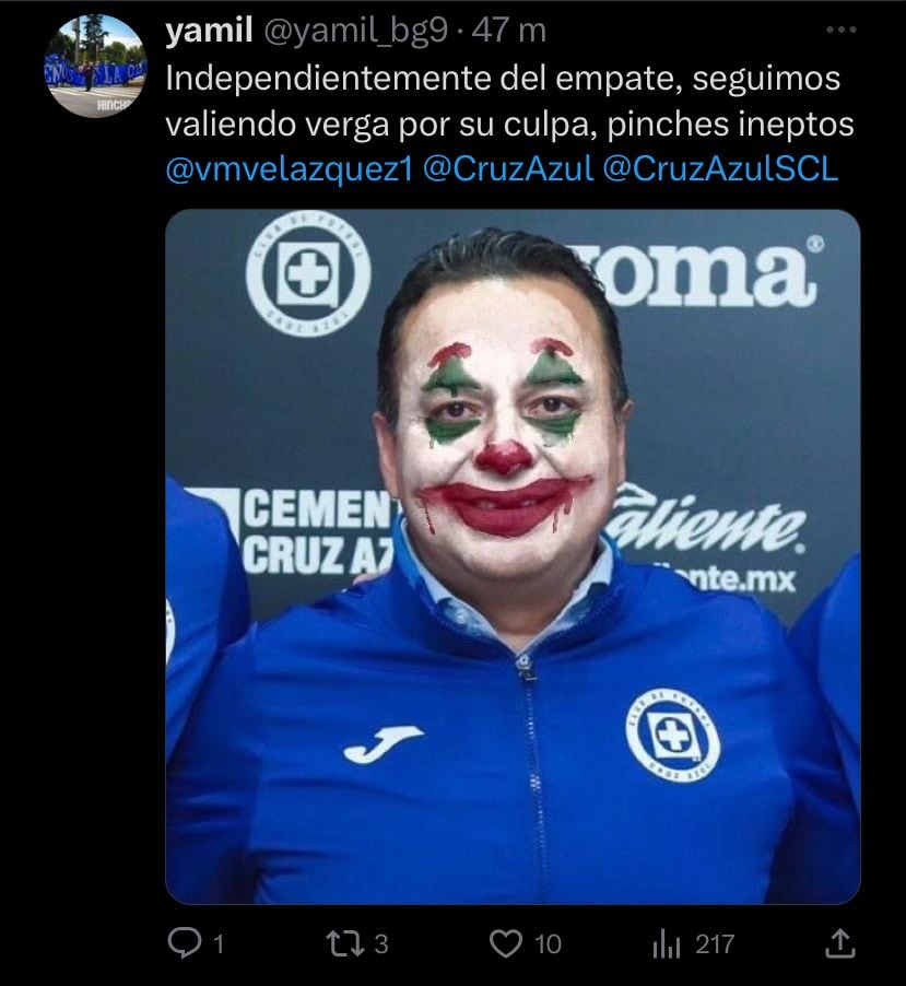 Memes Cruz Azul.