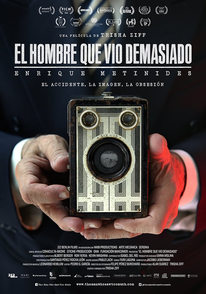 documental "El hombre que vio demasiado" de Enrique Metinides/internet