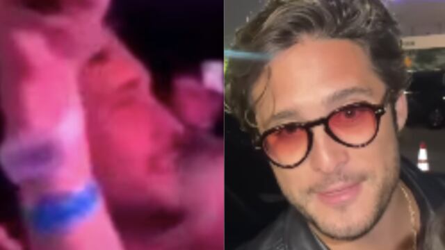 Diego Boneta asiste a concierto de Luis Miguel