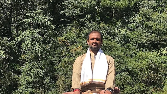 Sharath Jois, heredero de ashtanga yoga.