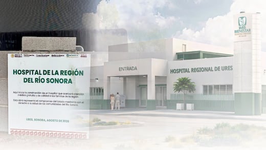 Hospital IMSS-Bienestar de Ures inicia construcción; beneficiará a 60 mil habitantantes del Río Sonora