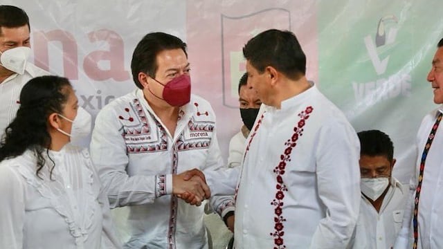 Mario Delgado y Salomón Jara en Oaxaca