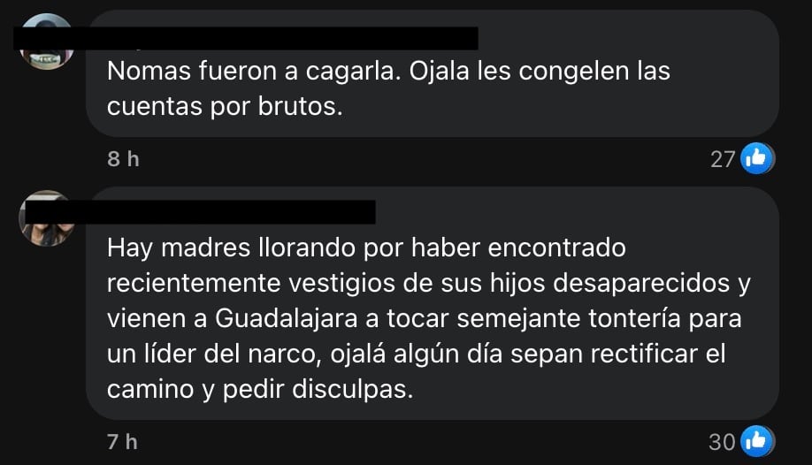 Fans tunden en redes sociales a Los Alegres del Barranco por homenaje al Mencho del CJNG en el Auditorio Telmex de Jalisco