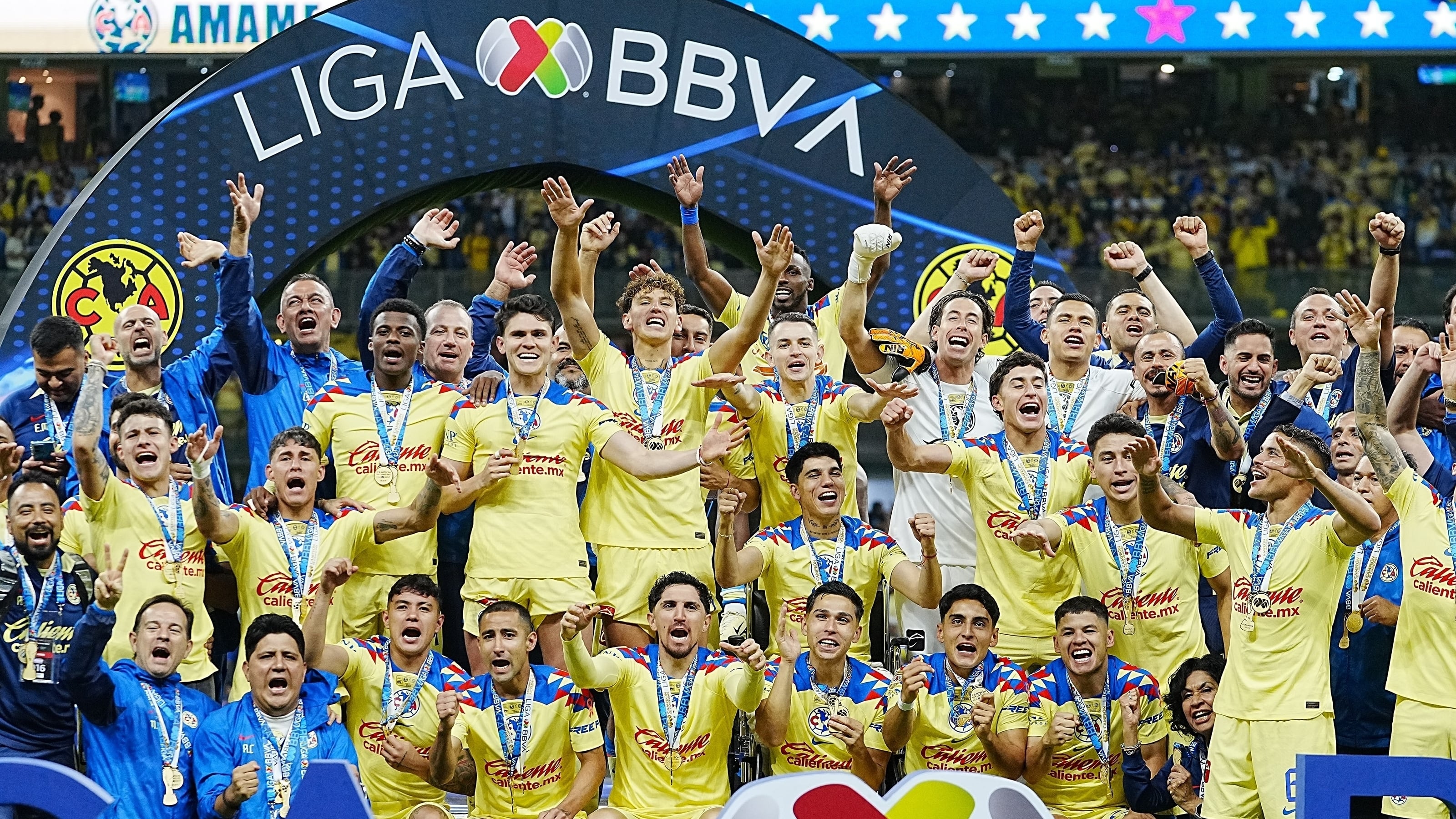 América campeón en la Liga MX