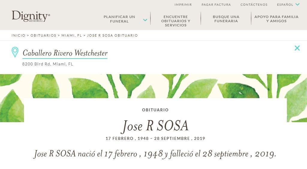 Obituario José José