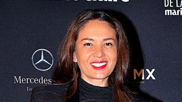 Yolanda Andrade, conductora.