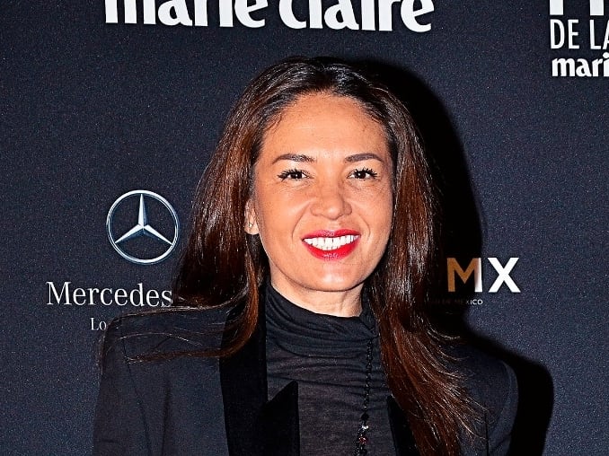 Yolanda Andrade, conductora.