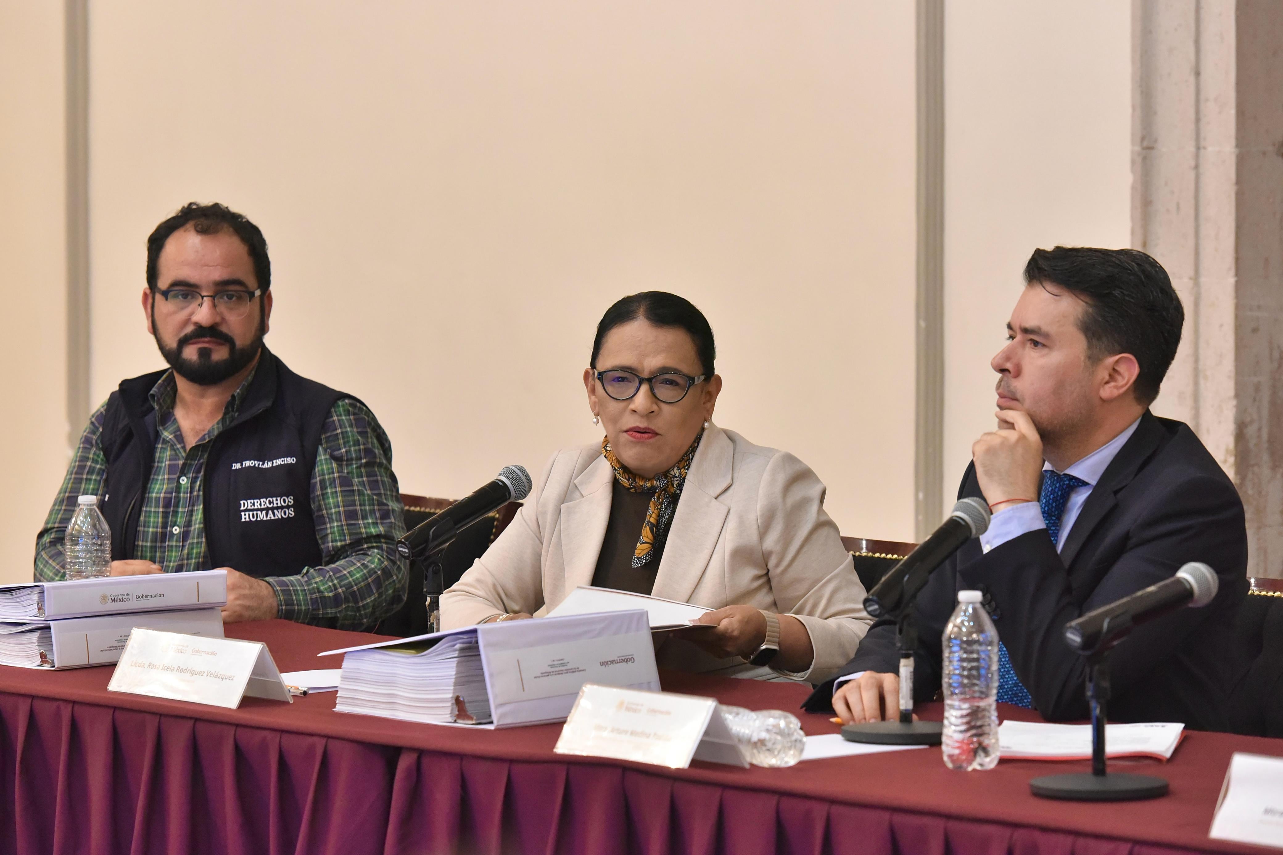 La secretaria de Gobernación detalló que la experiencia de Martha será fundamental para las estrategias de búsqueda