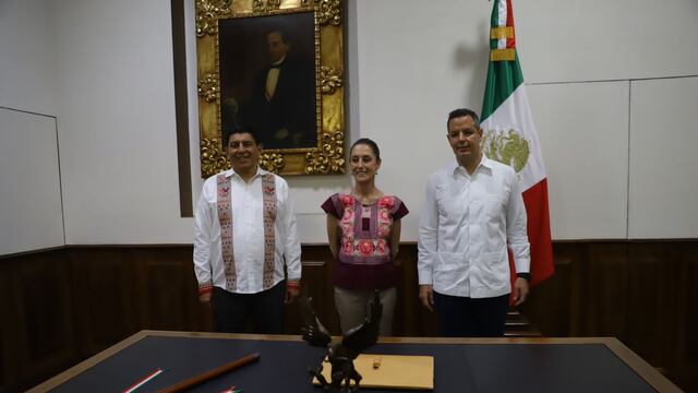 Salomón Jara, Claudia Sheinbaum, Alejandro Murat