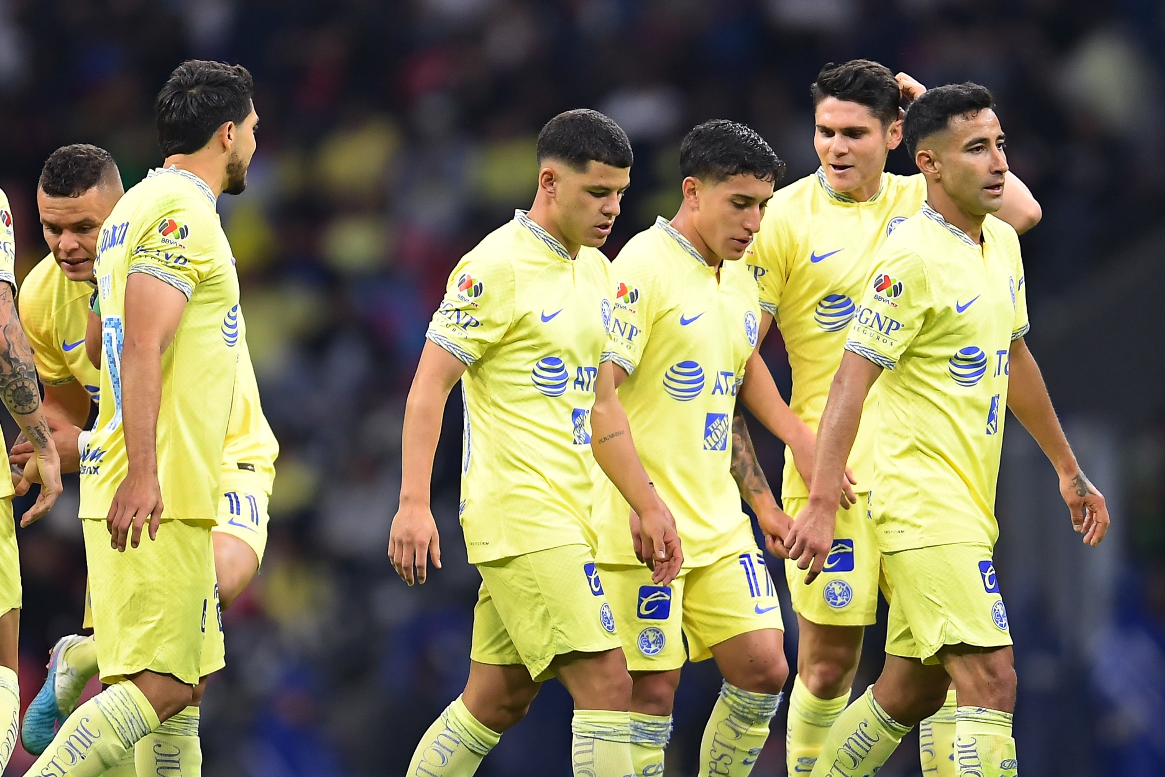 Jugadores del Club América