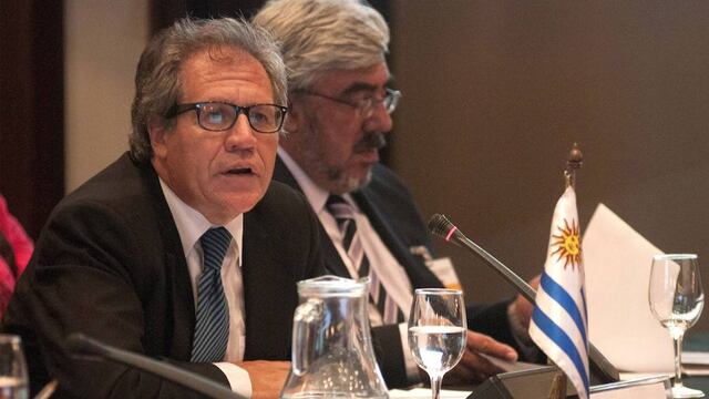 Secretario general de la OEA, Luis Almagro.