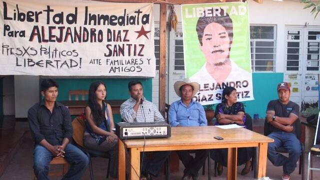 Exigen excarcelación de indígena tzotzil, Alejandro Díaz Sántiz