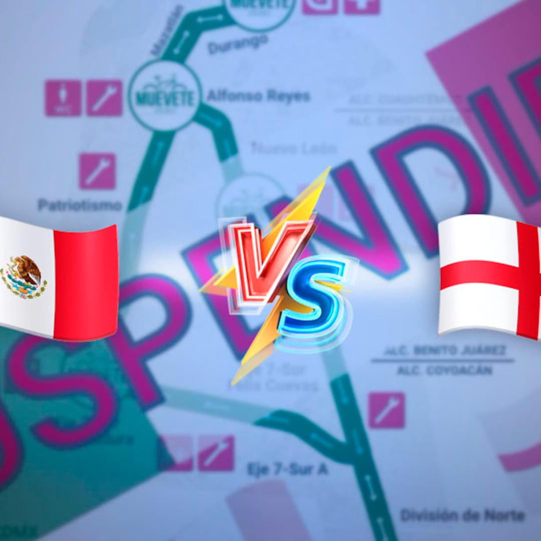 El México vs Inglaterra obliga a suspender el Paseo Dominical del 5 de julio