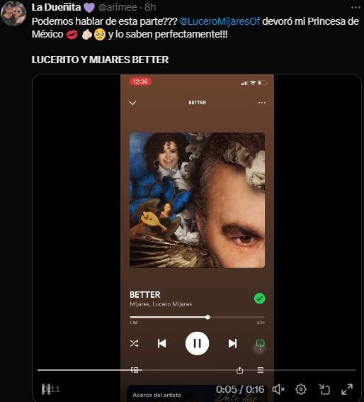 Better, la nueva canción de Lucerito Mijares y Mijares