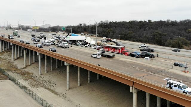 Carambola en carretera de Texas
