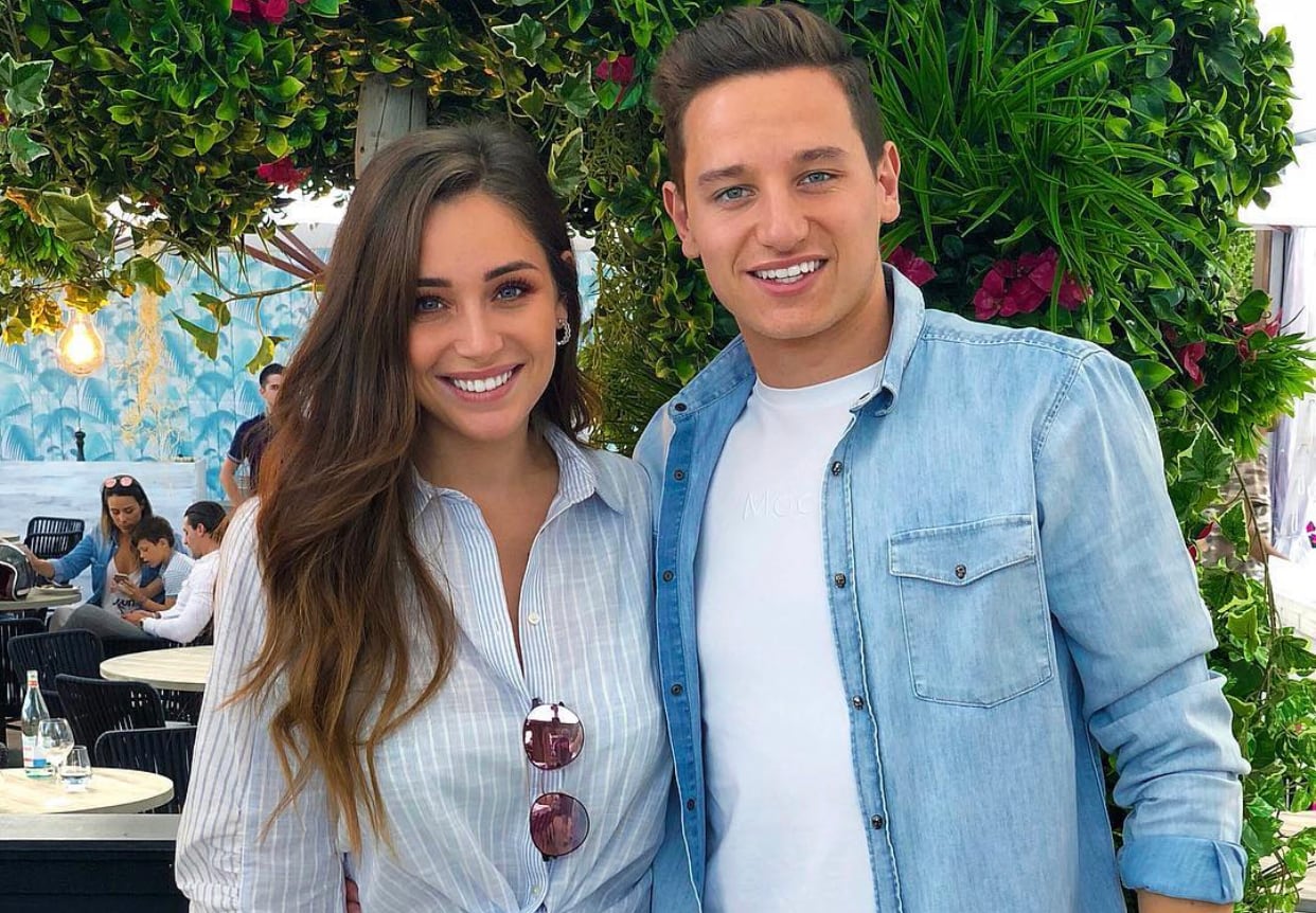 Charlotte Pirroni y Florian Thauvin