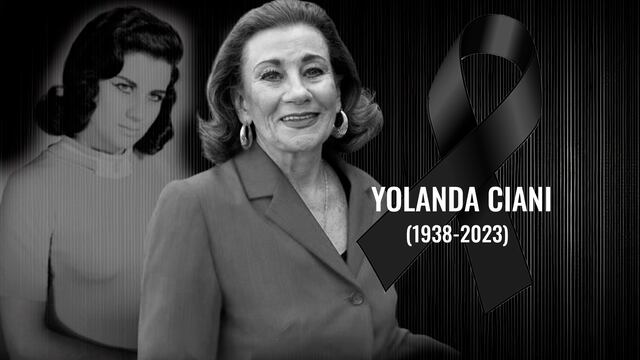 Muere Yolanda Ciani a los 85 años de edad