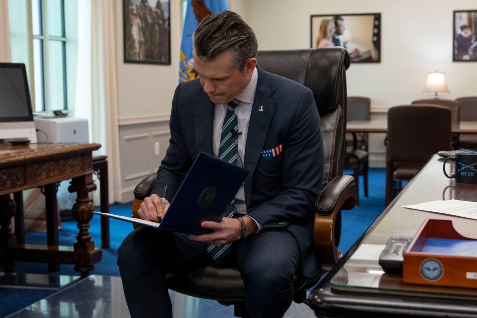 Secretario de Defensa de Estados Unidos, Pete Hegseth