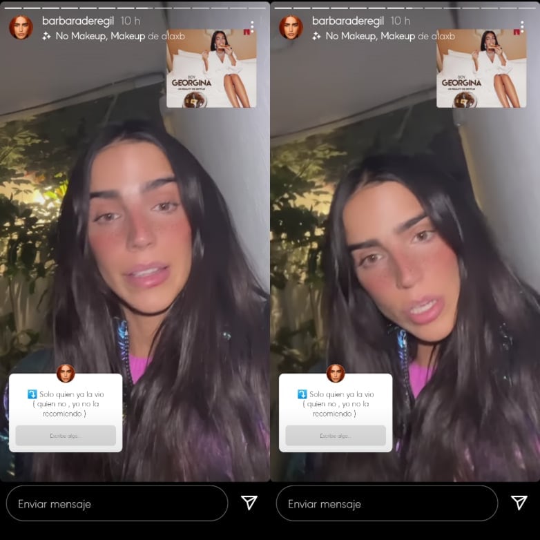 Bárbara de Regil contra la serie 'Soy Georgina'