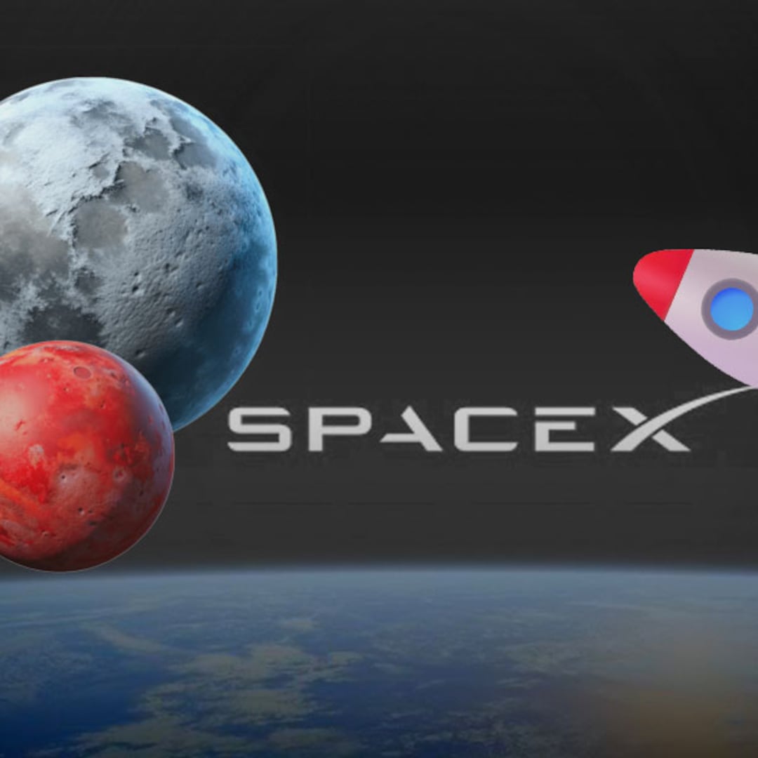 SpaceX construirá un sistema para viajes comerciales a la Luna y Marte