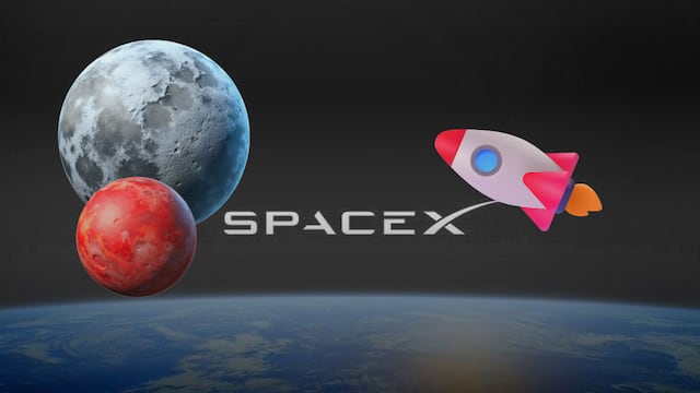SpaceX construirá un sistema para viajes comerciales a la Luna y Marte