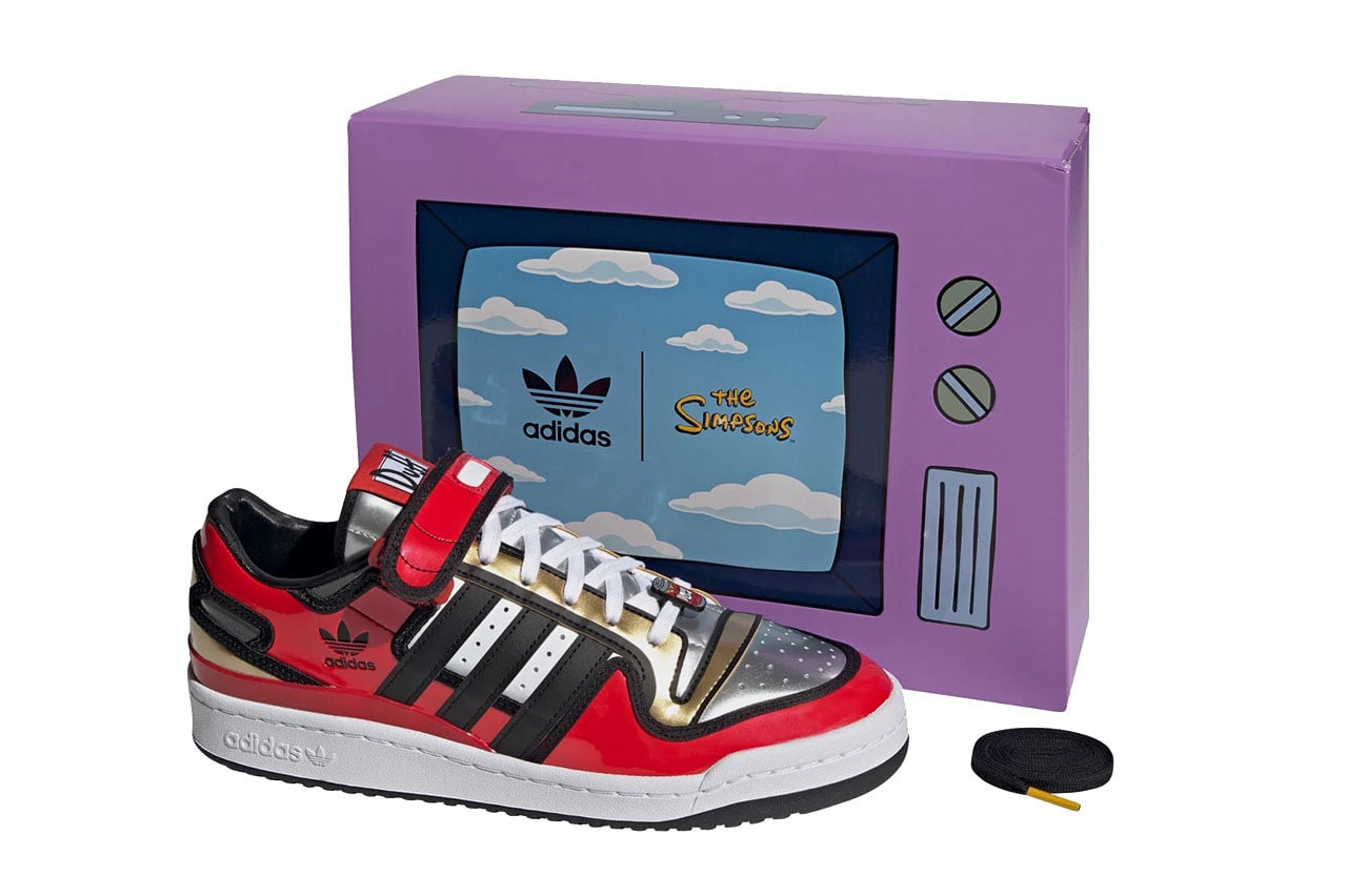 Adidas lanza tenis inspirados en la cerveza Duff de Los Simpson