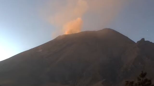 Volcán Popocatépetl el 21 de noviembre