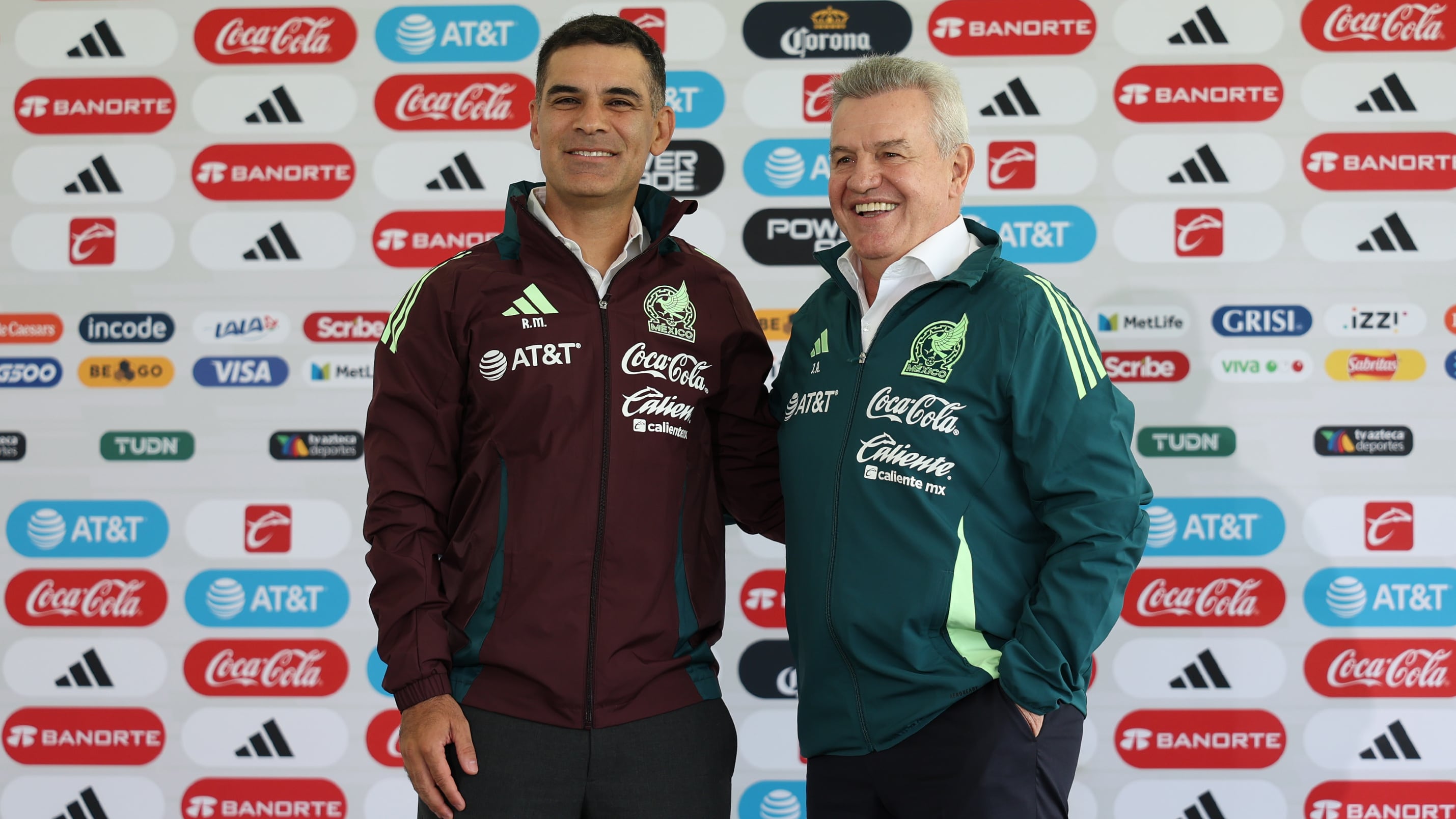 Javier Aguirre y Rafa Márquez, cuerpo de técnico de la Selección Nacional de México