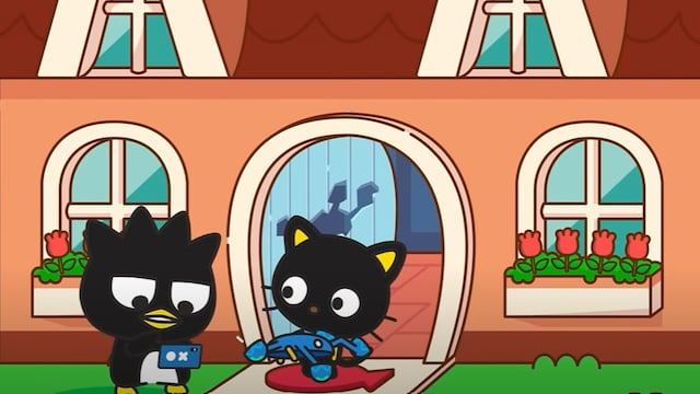 El Dron Peligroso de Chococat y Badtz-Maru