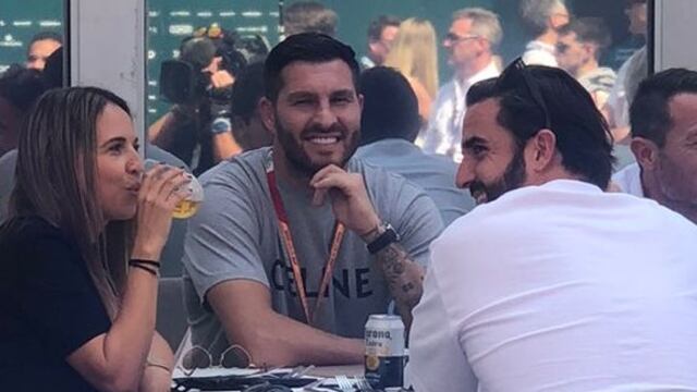 André-Pierre Gignac presente en el Gran Premio de México