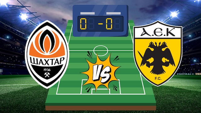 Shakhtar es favorito para vencer al AEK en la Jornada 2
