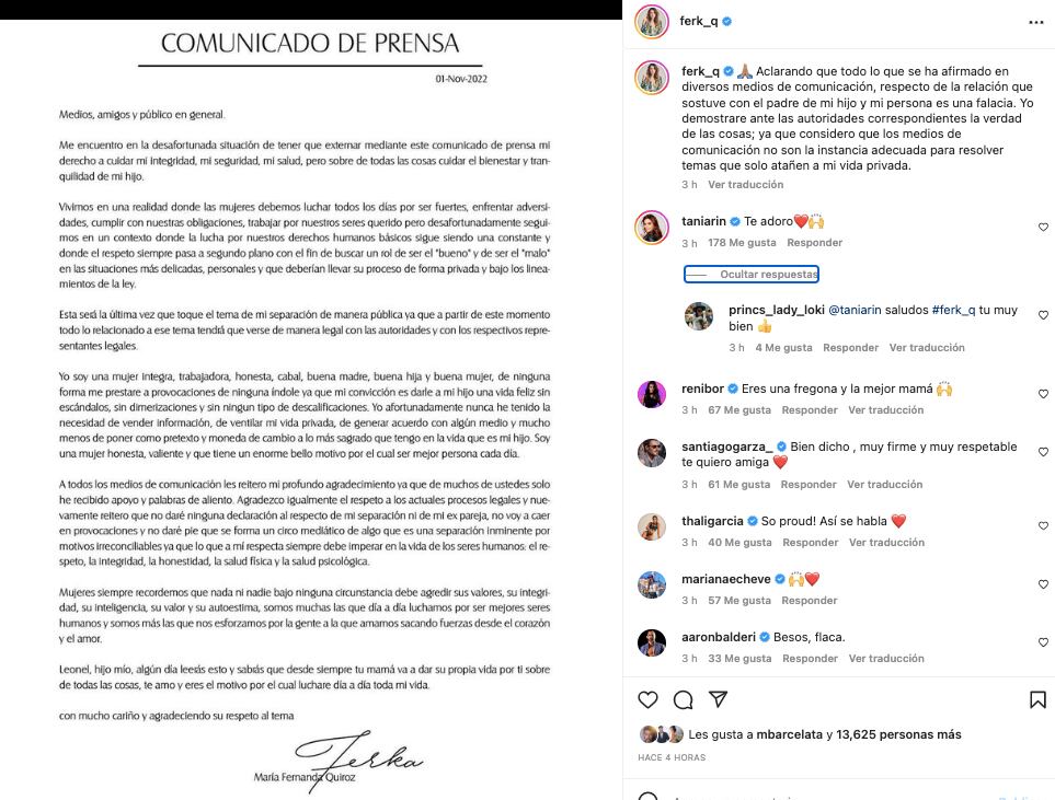 Ferka sobre su relación con Christian Estrada