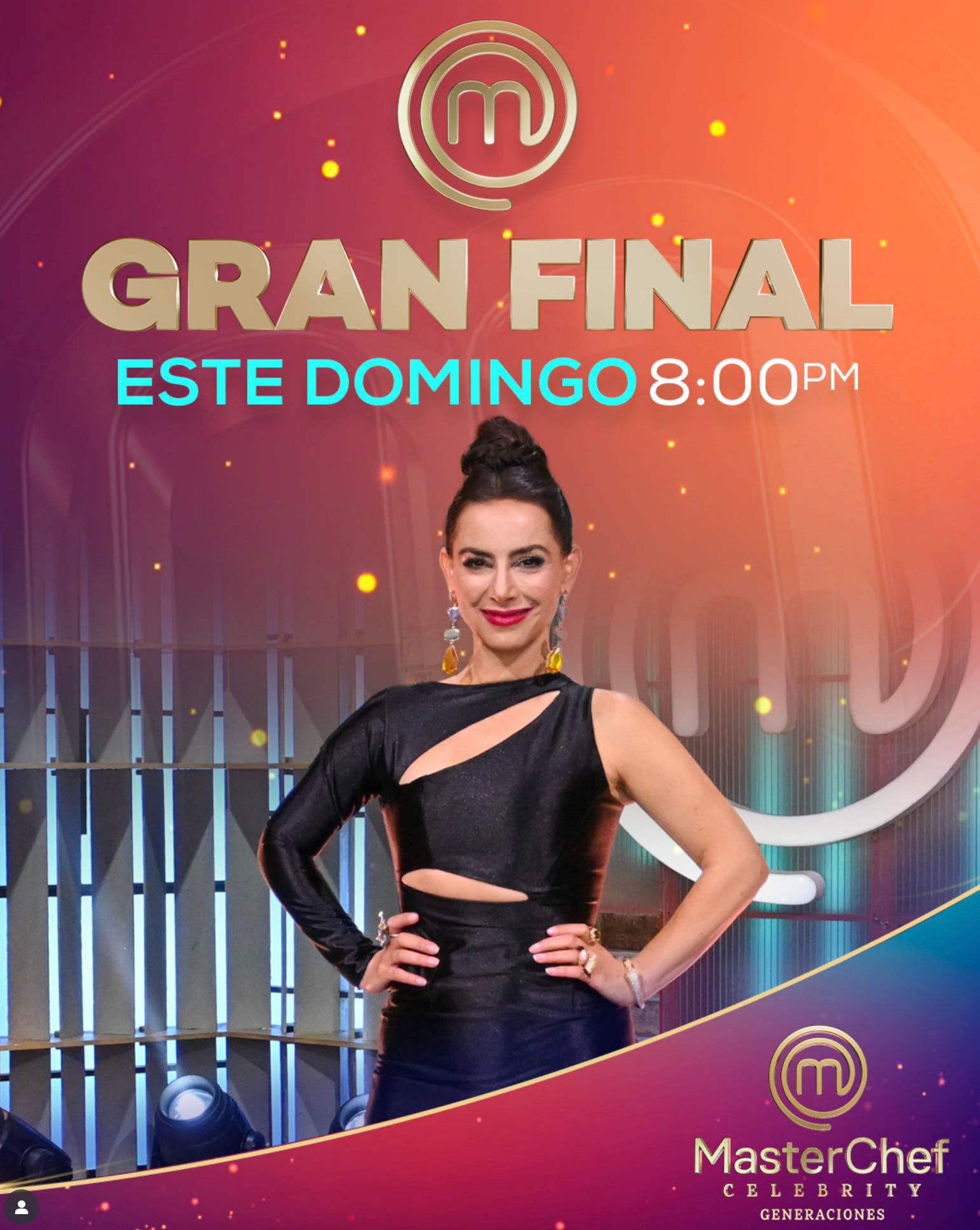El domingo 27 de julio es la final de MasterChef Celebrity 2025 a las 8:00 de la noche