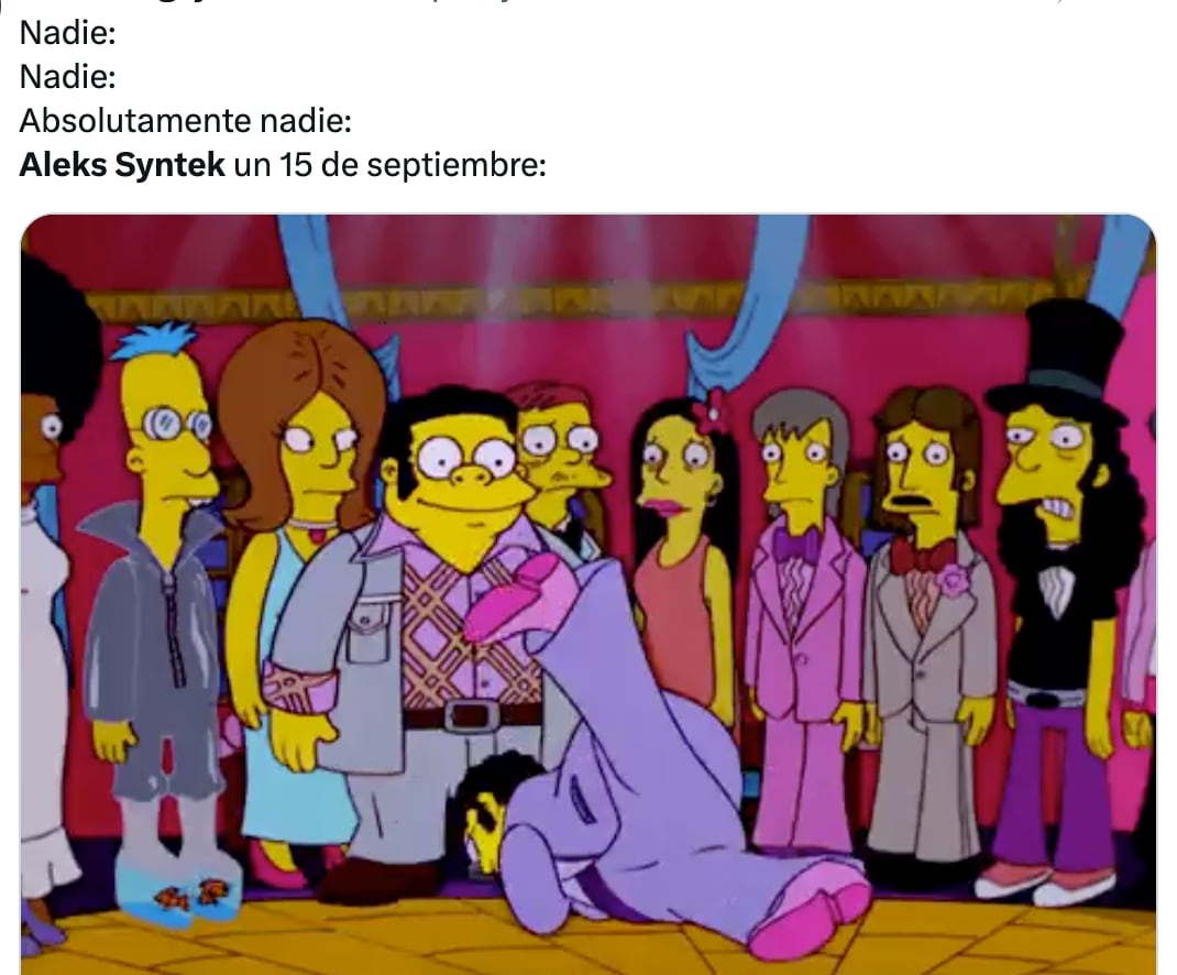 Aleks Syntek es objeto de memes tras su polémico concierto del 15 de septiembre