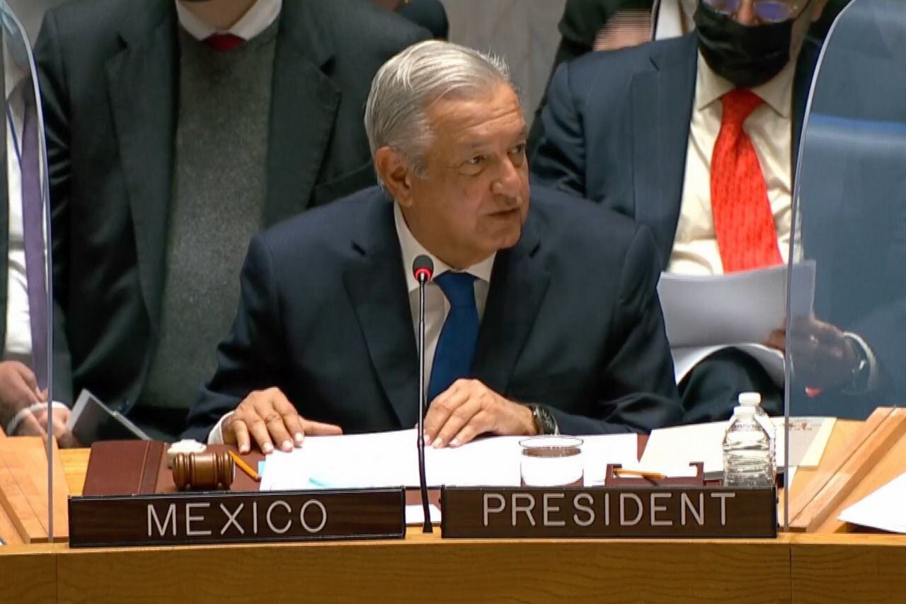 AMLO en la ONU