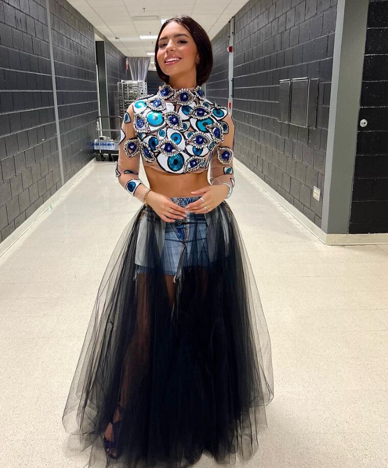 Ángela Aguilar en los Premios Juventud 2023