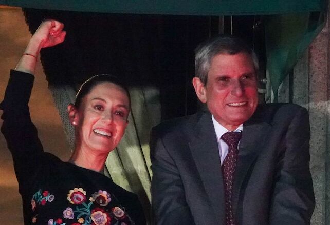 Claudia Sheinbaum y Jesús María Tarriba