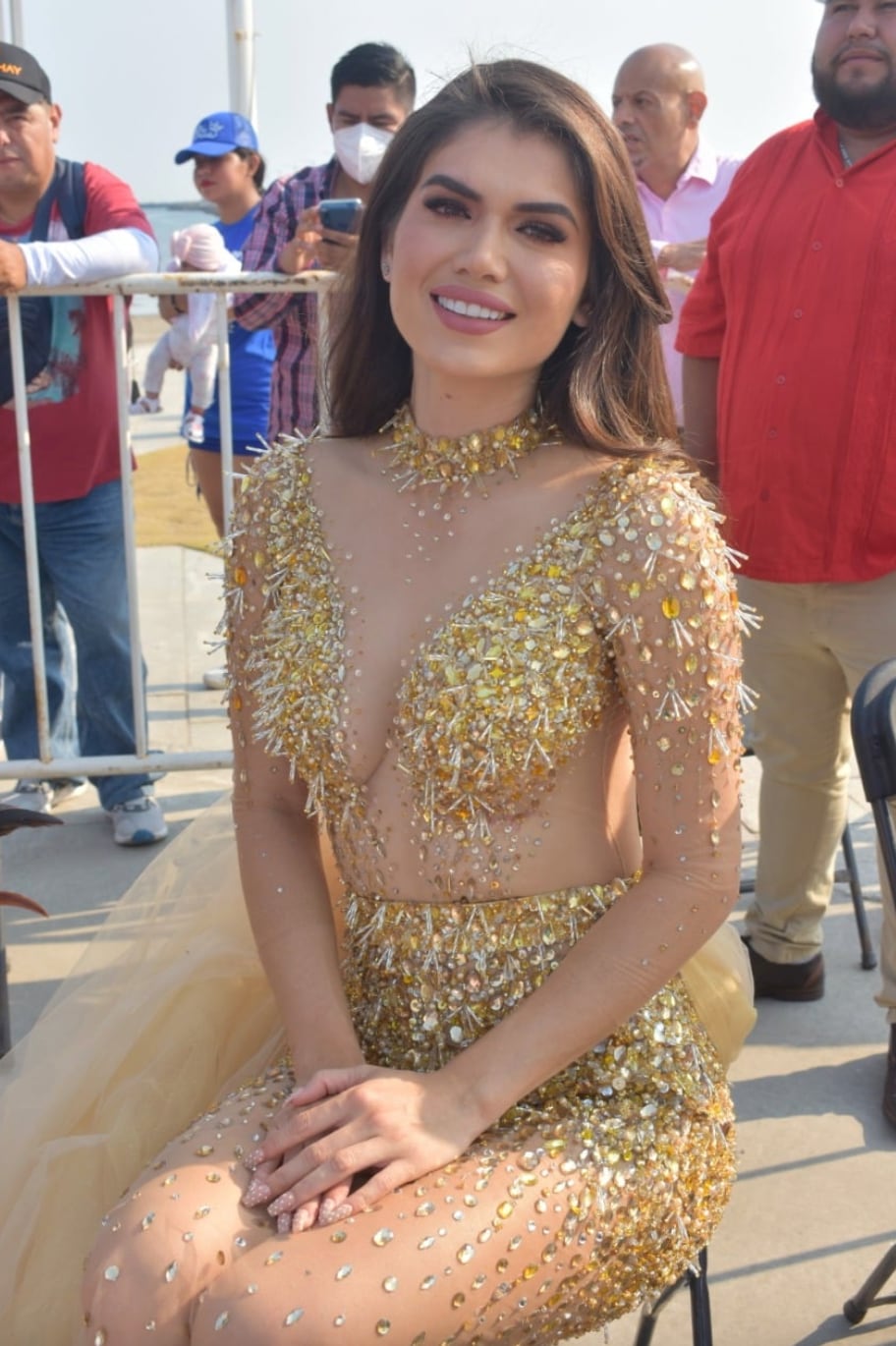 Miriam Carballo, candidata a reina del Carnaval de Veracruz 2022