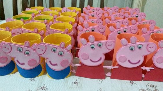 Dulceros de Peppa Pig para el Día del Niño