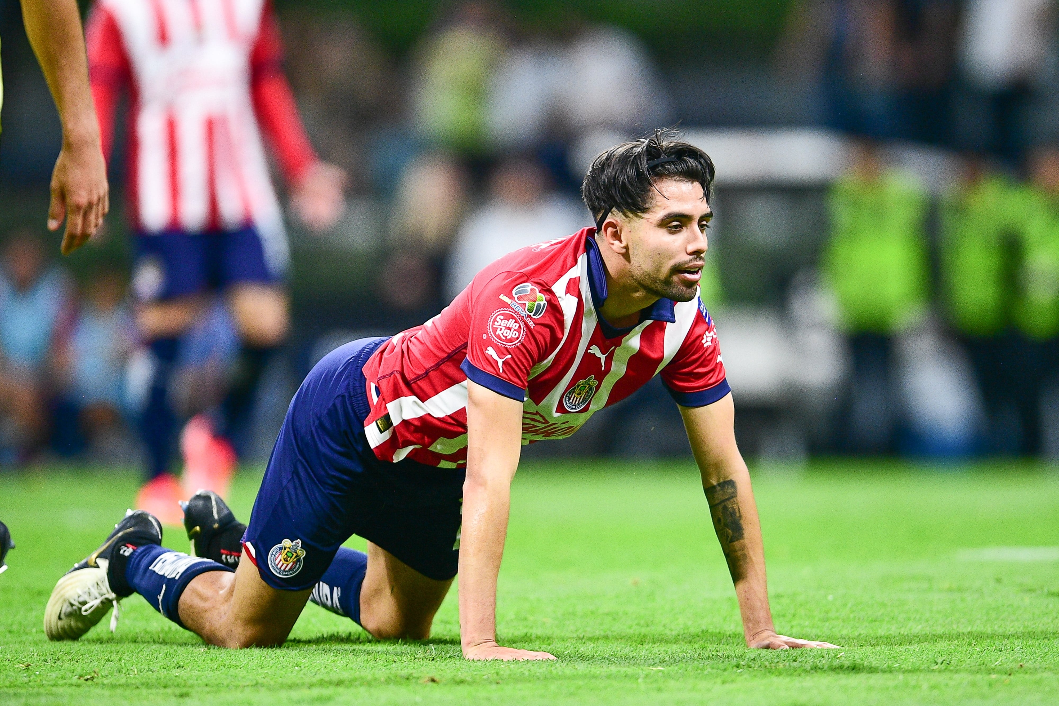 Ricardo Marin con Chivas