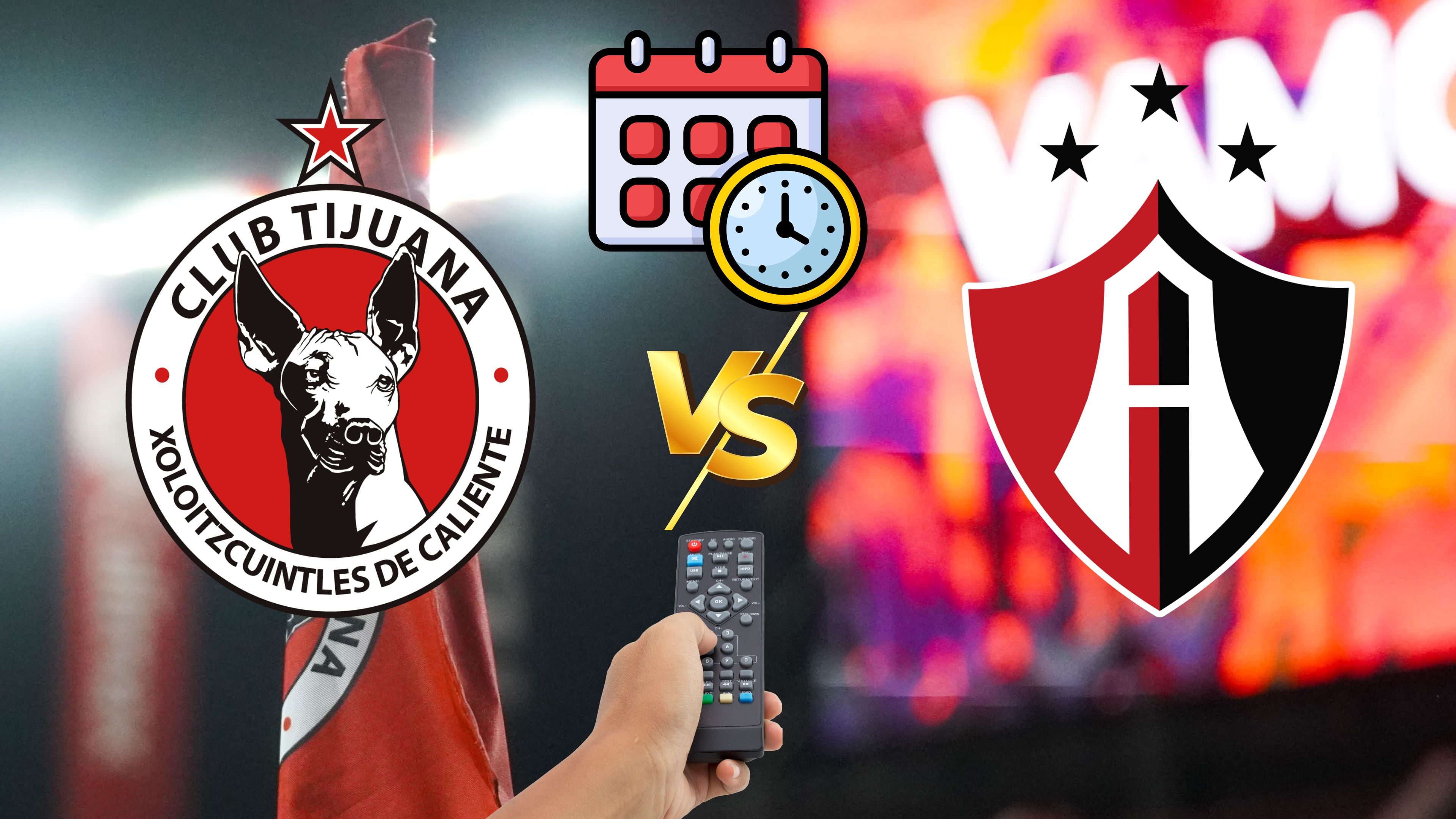 Tijuana vs Atlas: Hora y canal para ver el partido de la Jornada 10 de la Liga MX