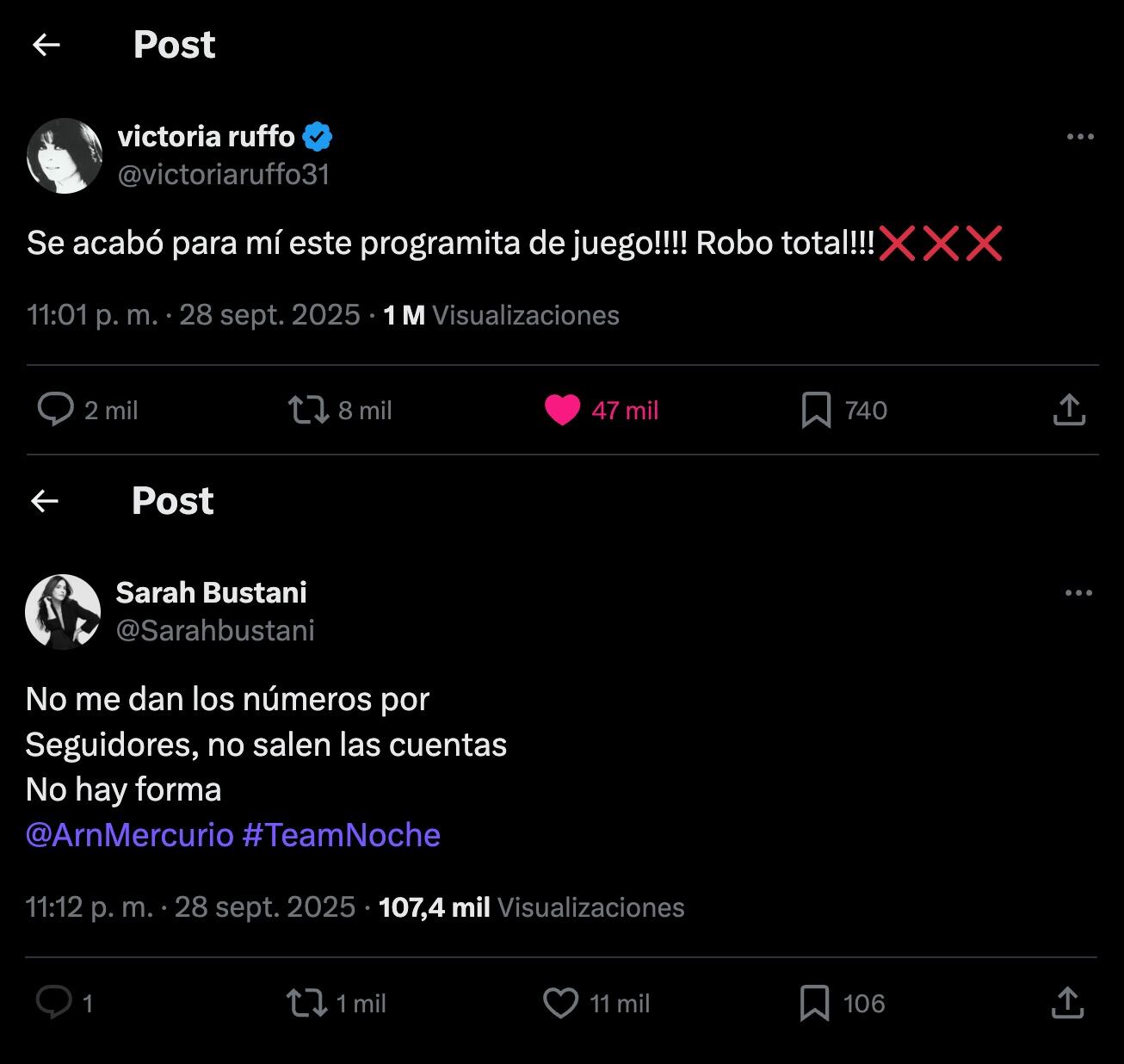 Victoria Ruffo y Sarah Bustani en apoyo a Aron Mercury tras salida de La Casa de los Famosos México 2025