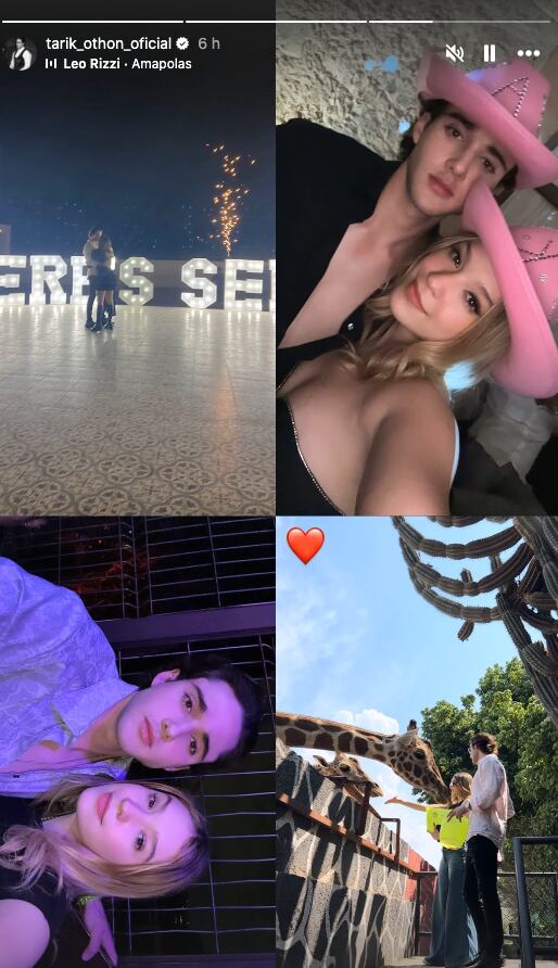 Mía Rubín Legarreta celebra su cumple 19 y su novio Tarik Othón la felicita con fotos inéditas