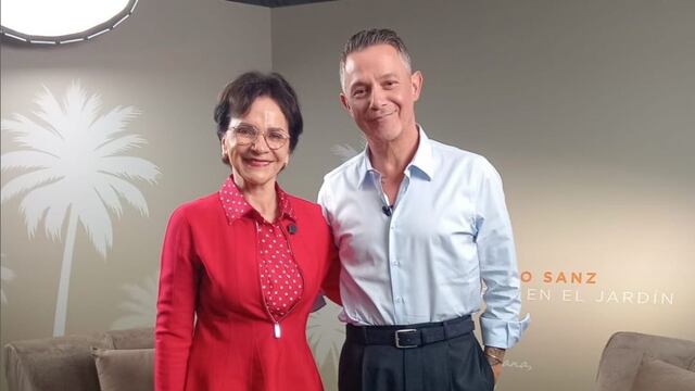 Pati Chapoy y Alejandro Sanz en entrevista para Ventaneando