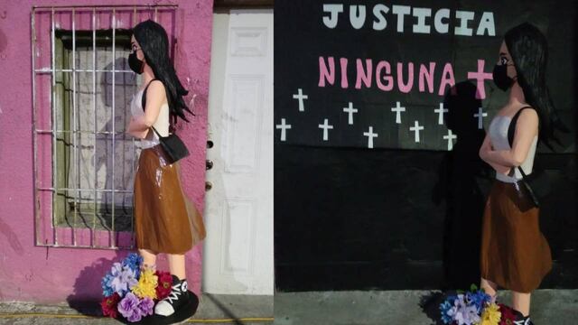 Piñatería Ramírez hace piñata de Debanhi