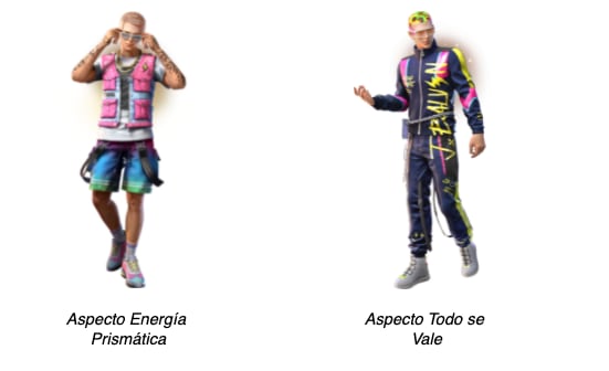 Atuendos J Balvin Free Fire