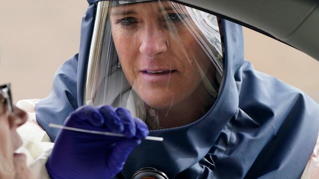 Prueba de coronavirus.